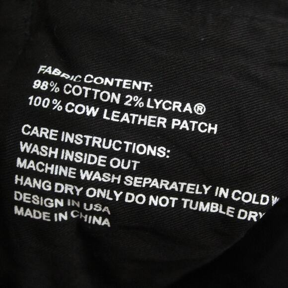 Purple Brand Jeans Mens 33 P001 Low Rise Slim Black Paint Splatter Streetwear - Picture 8 of 16